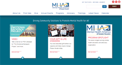Desktop Screenshot of mhahouston.org